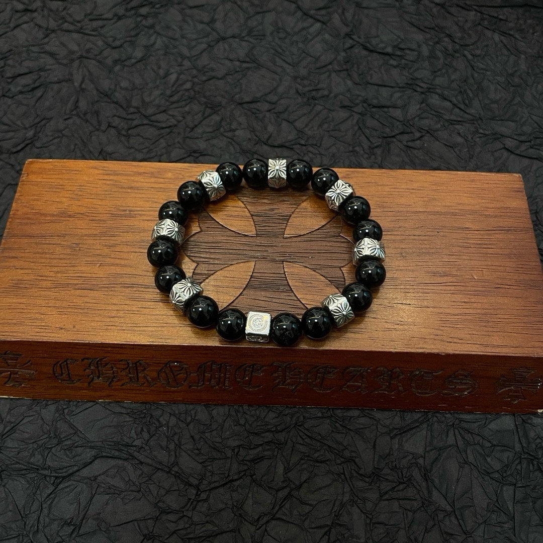 antique agate cross Bracelet for women - alternate angle view 9