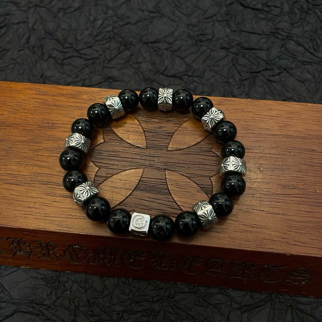 antique agate cross Bracelet for women - alternate angle view 8
