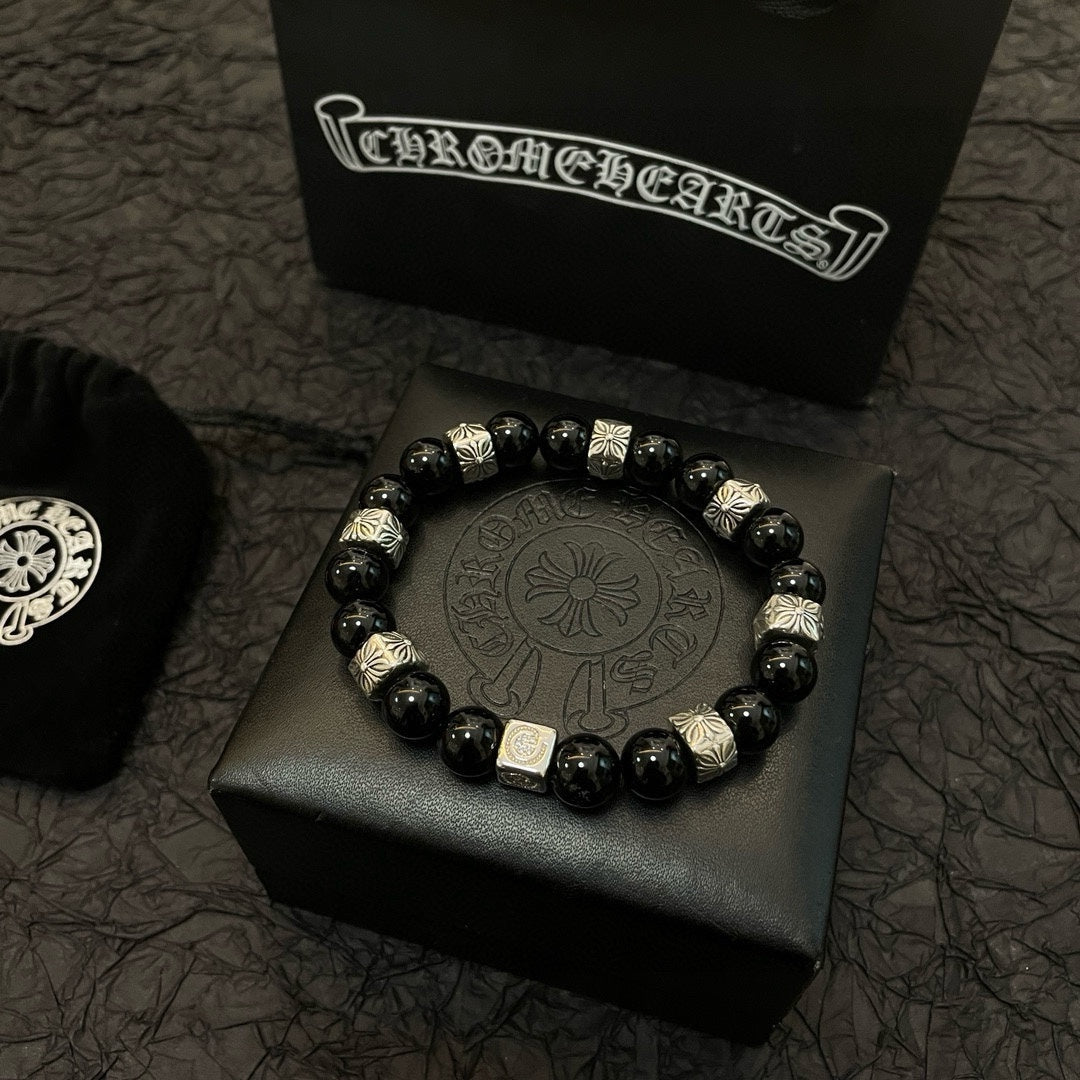 antique agate cross Bracelet for women - alternate angle view 7