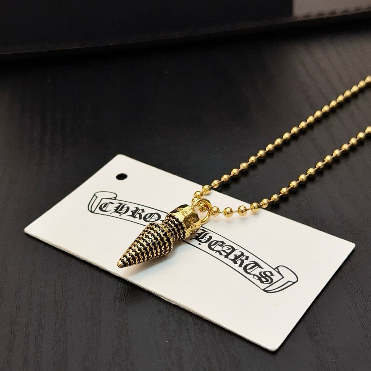 antique cross Pendant for men - alternate angle view 7