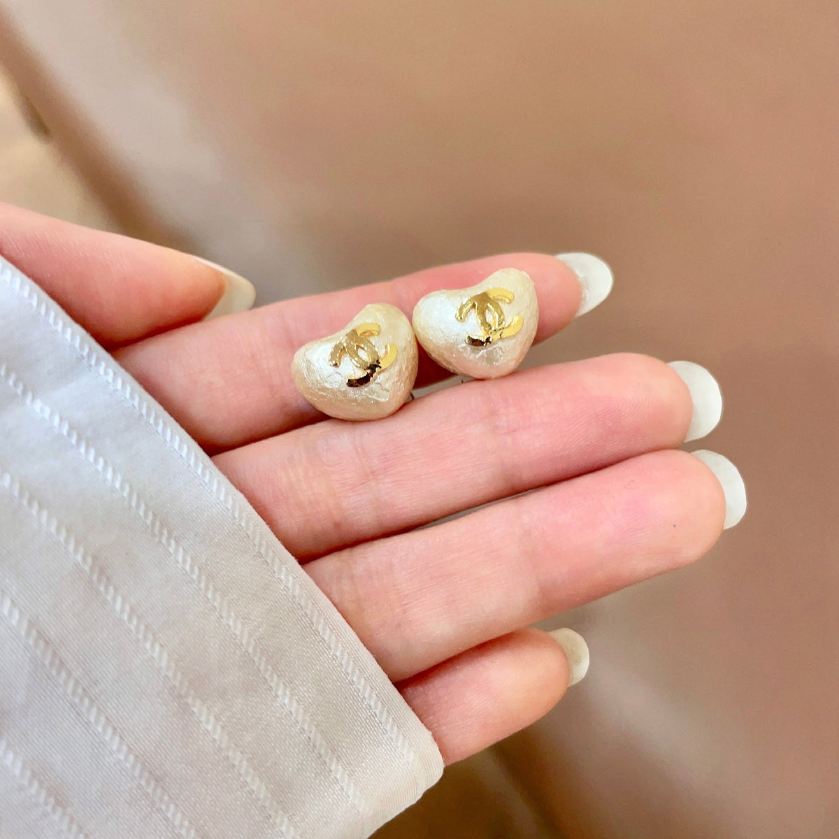 elegant Stud Earrings for women - alternate angle view 4