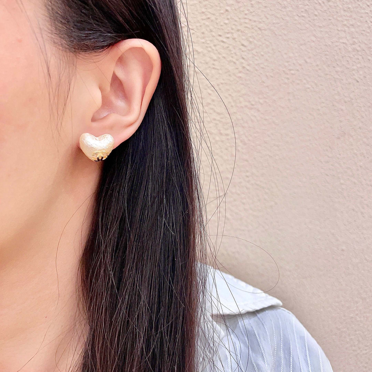 elegant Stud Earrings for women - alternate angle view 3