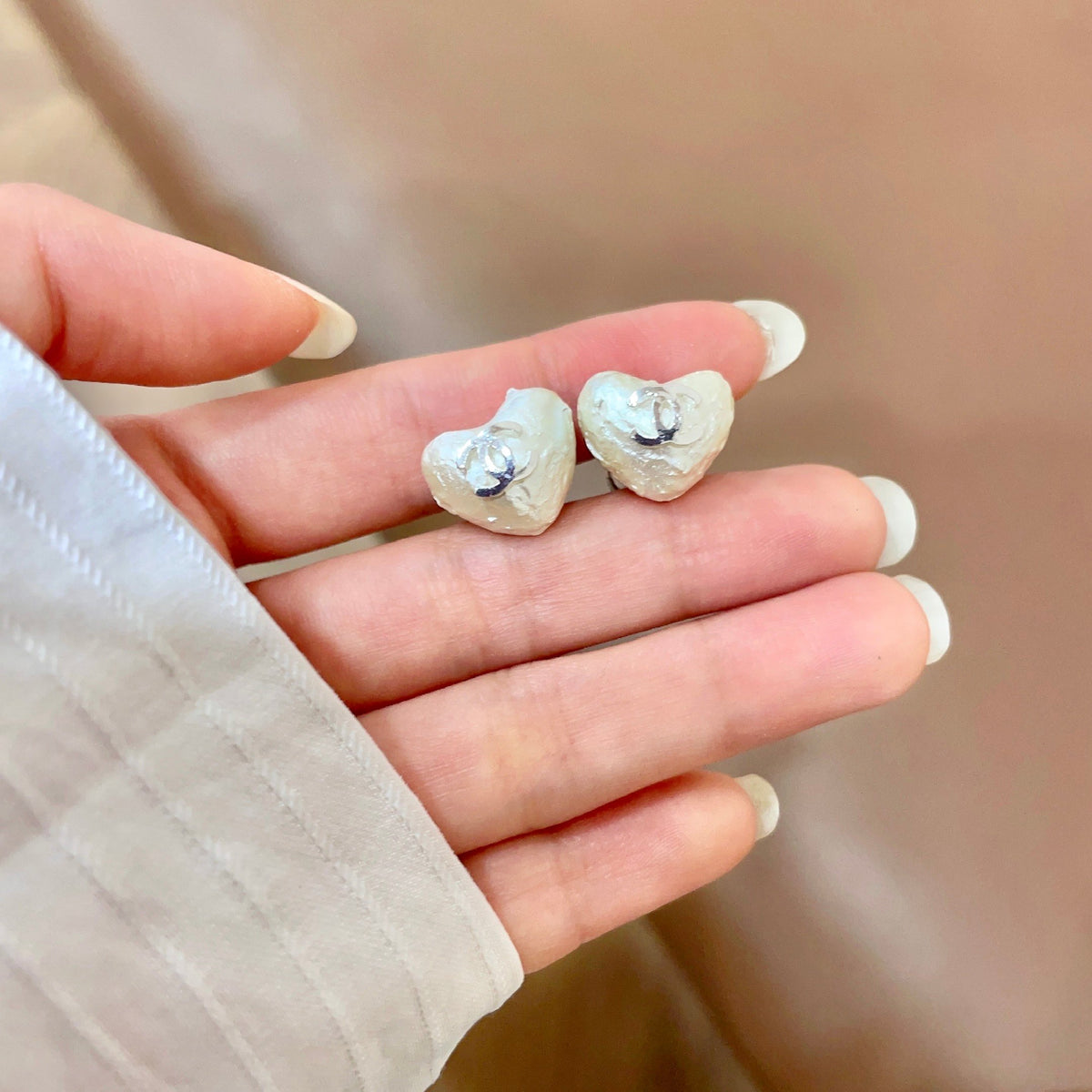 elegant Stud Earrings for women - alternate angle view 4