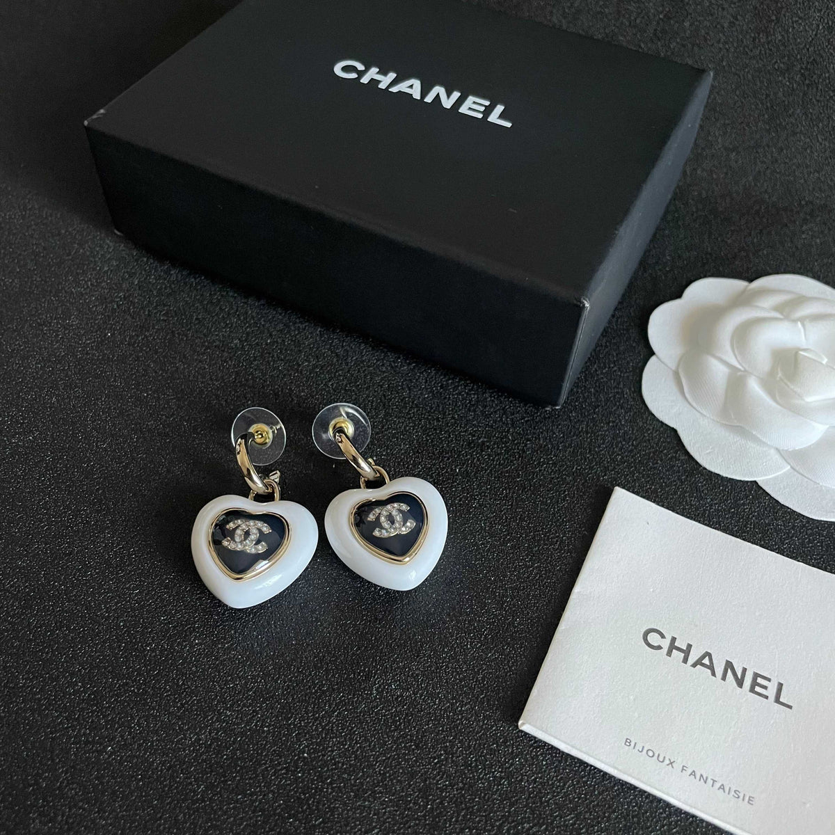 letter Stud Earrings for women - alternate angle view 5