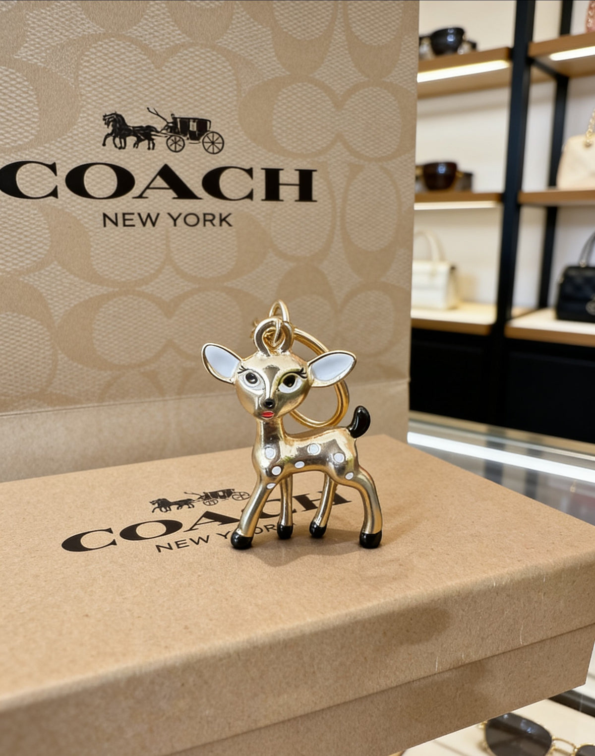 gold cute fashion accessory for women - alternate angle view 3