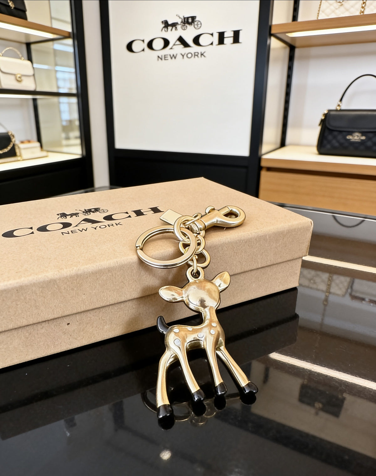 gold cute fashion accessory for women - alternate angle view 5