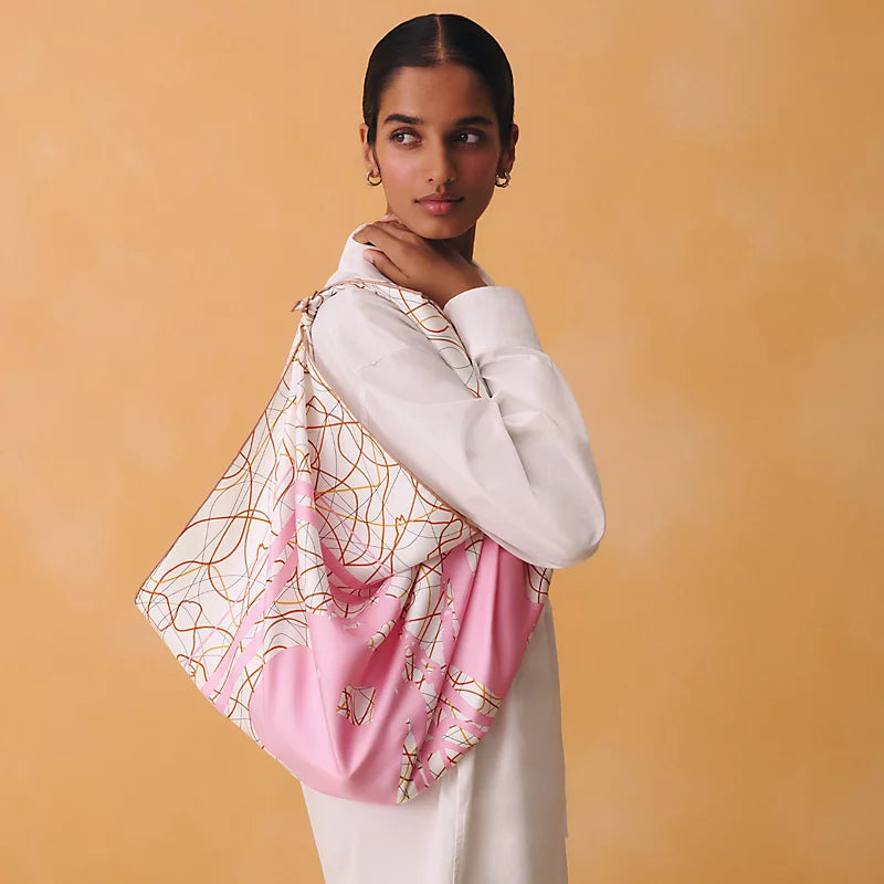 beige fashion accessory for women - alternate angle view 2