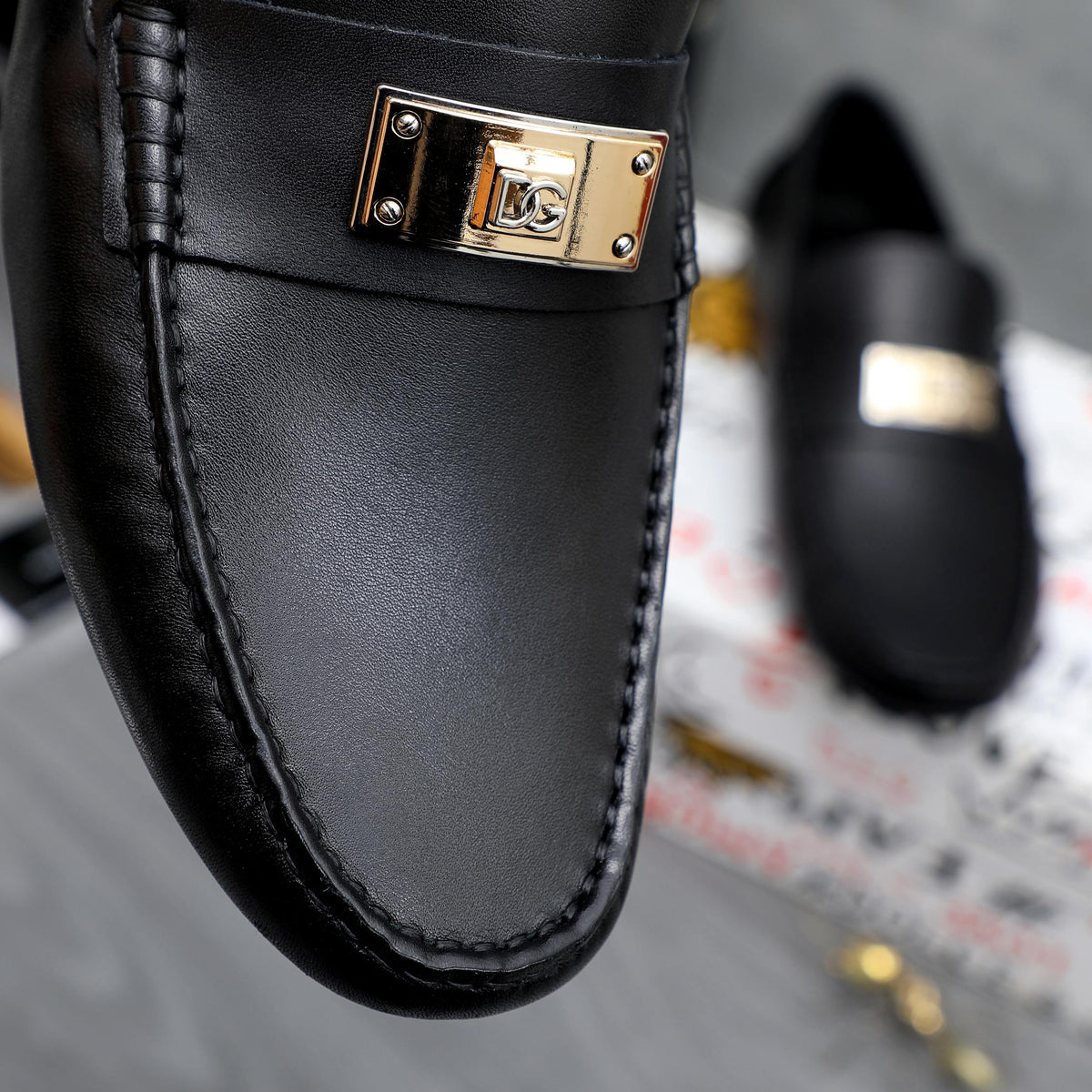 Dolce & Gabbana DG Men's Slip-On Casual Shoes