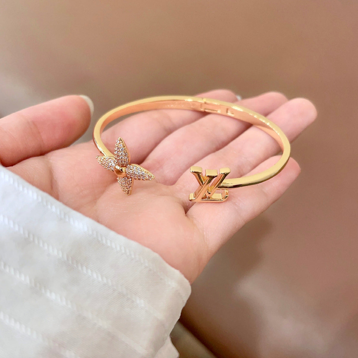 vintage Bangle for men - alternate angle view 3
