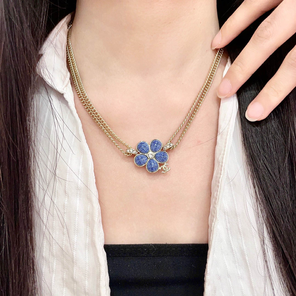 letter Necklace for women - product detail view