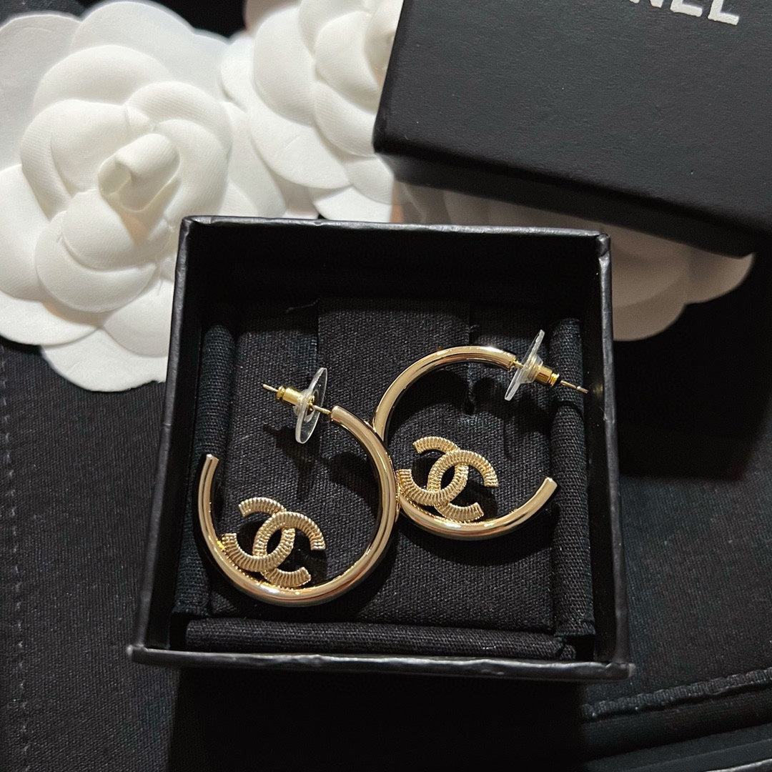 teal leather letter Drop Earrings for women - alternate angle view 3