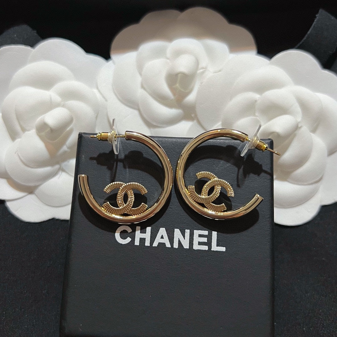 teal leather letter Drop Earrings for women - product detail view