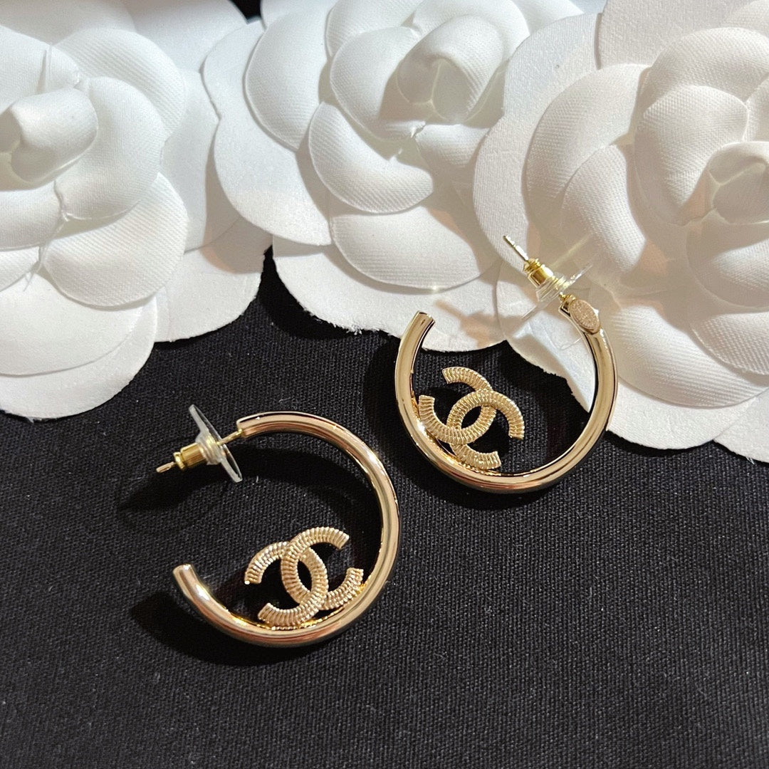 teal leather letter Drop Earrings for women - alternate angle view 7