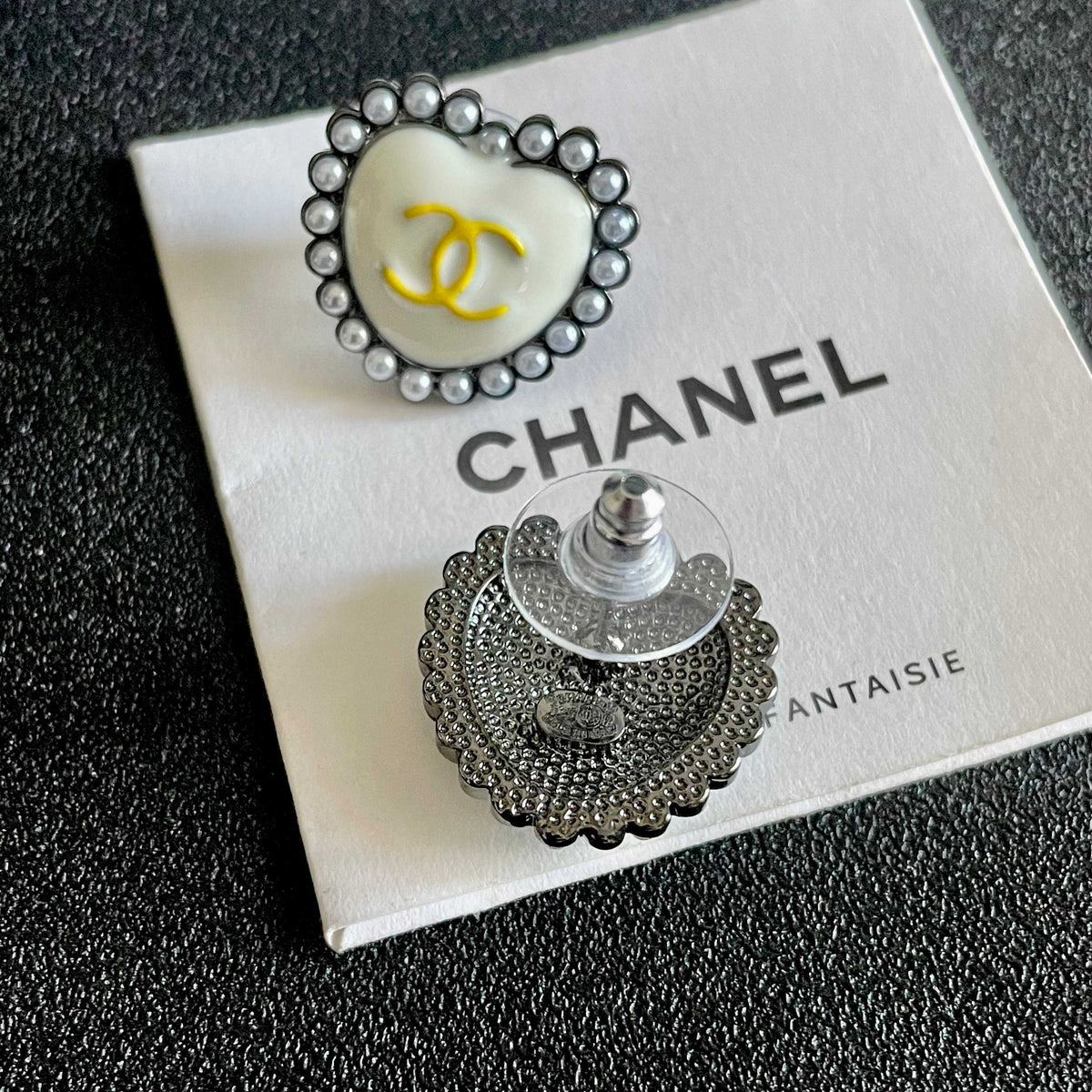 letter Stud Earrings for women - alternate angle view 7