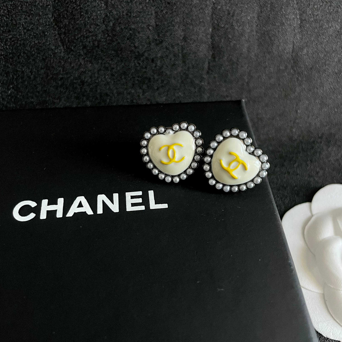 letter Stud Earrings for women - alternate angle view 9
