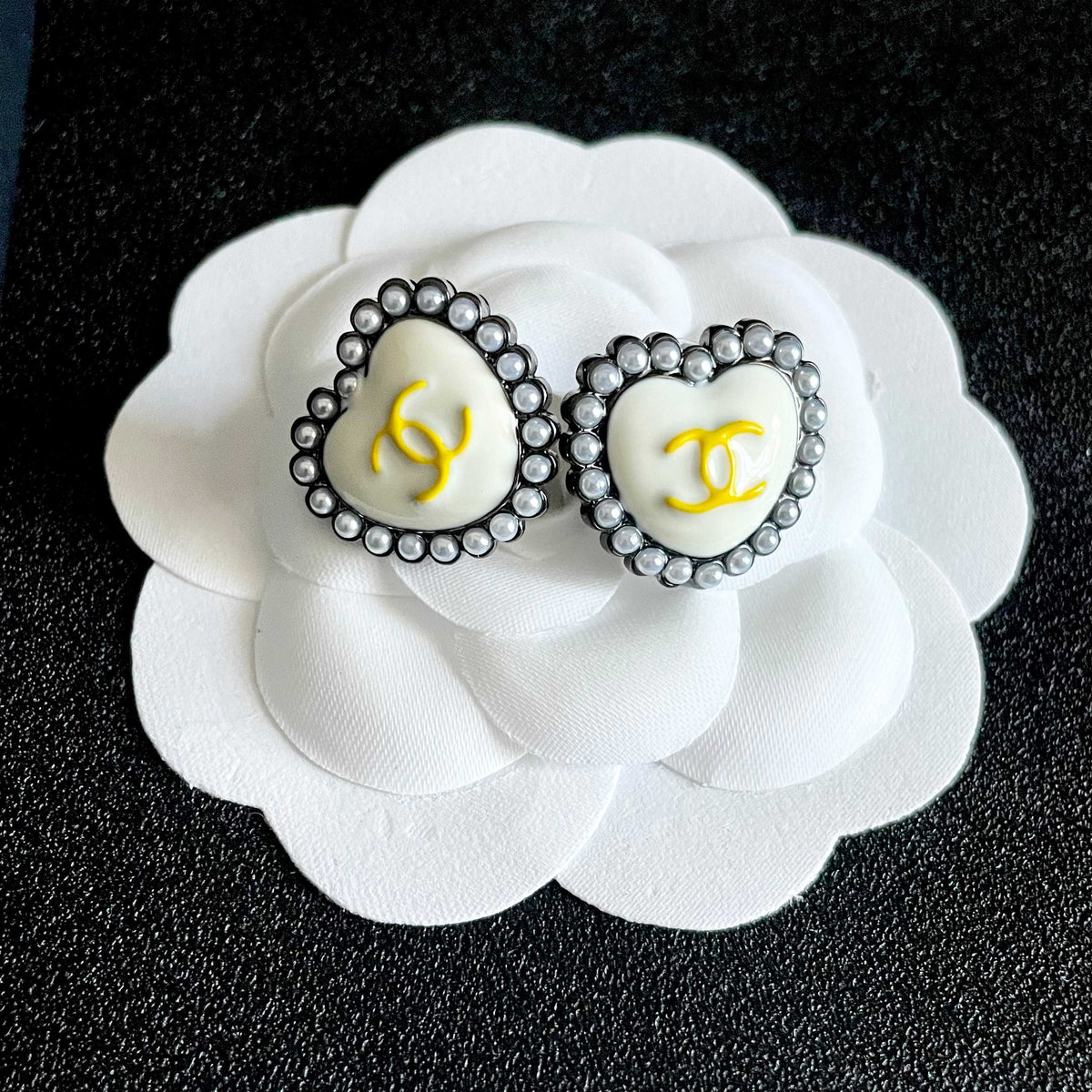 letter Stud Earrings for women - alternate angle view 8