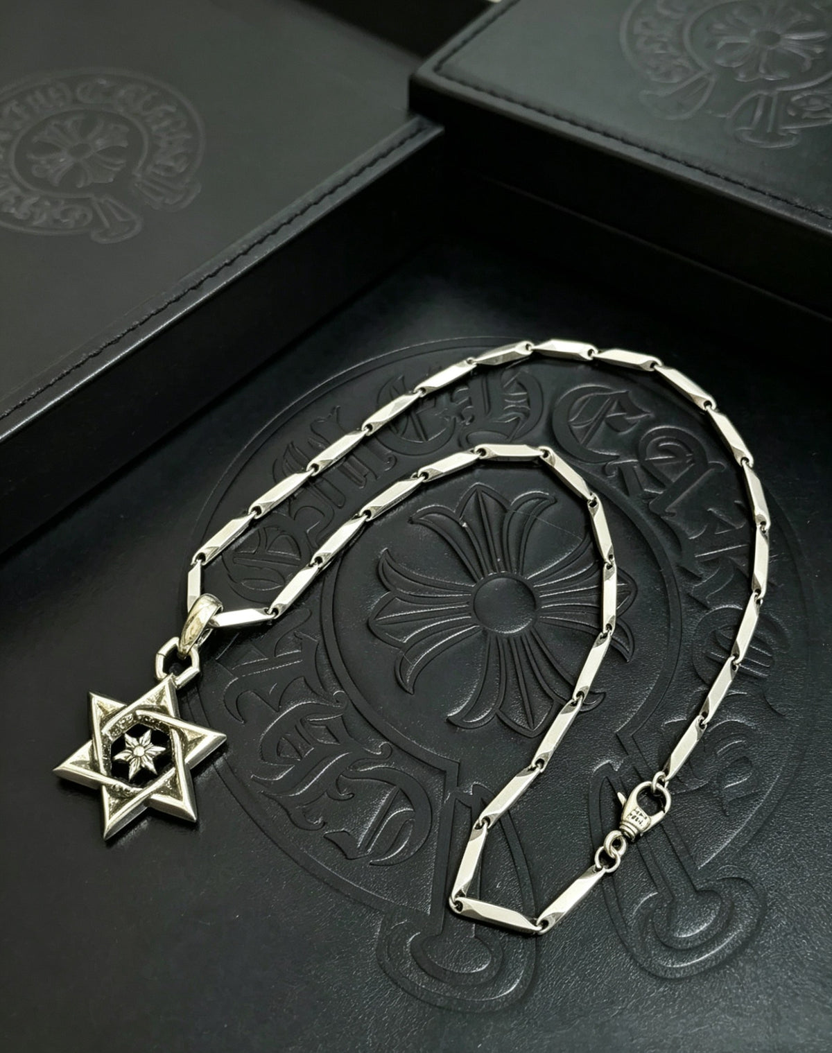 antique hollow Pendant for women - alternate angle view 4