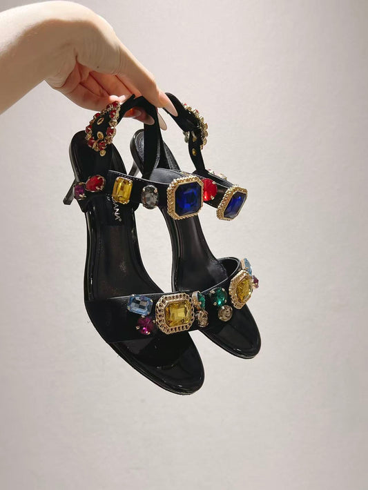 Dolce & Gabbana DG Women's Leather Heels