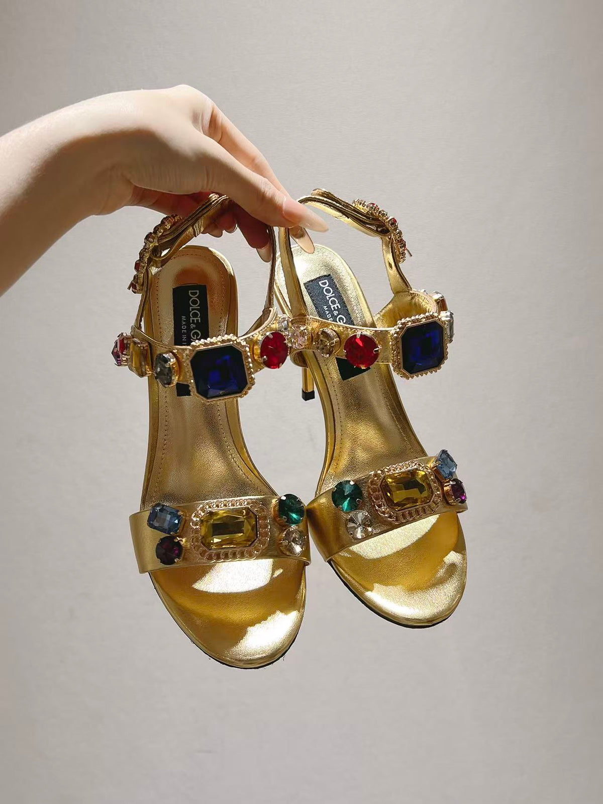 Dolce & Gabbana DG Women's Leather Heels