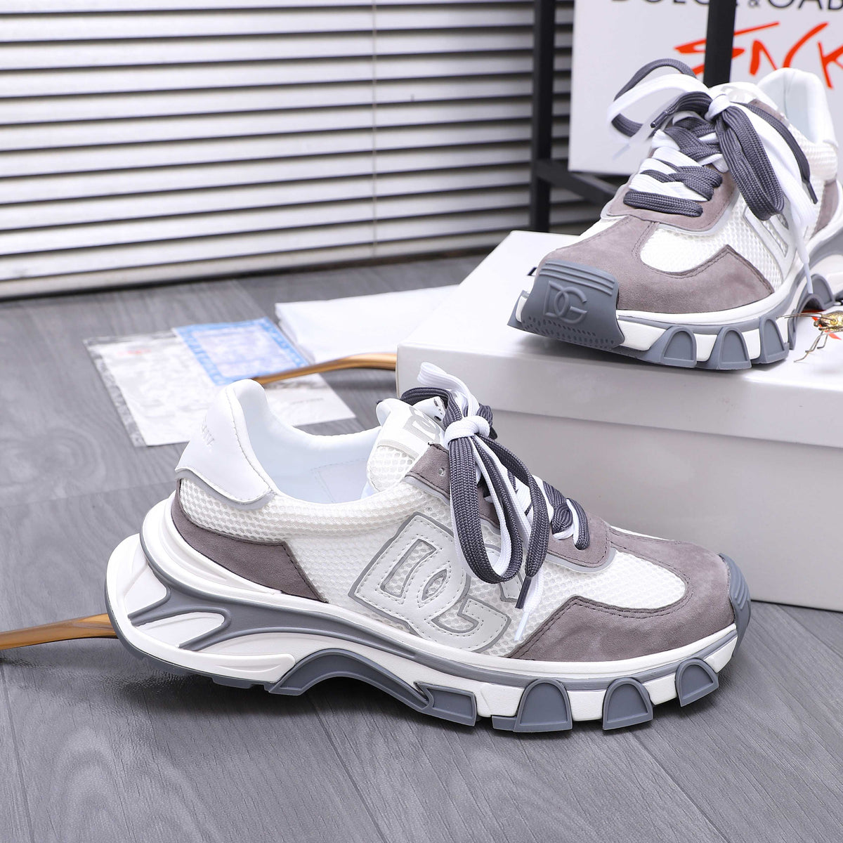 Dolce & Gabbana DG Couple's Suede Casual Sneakers