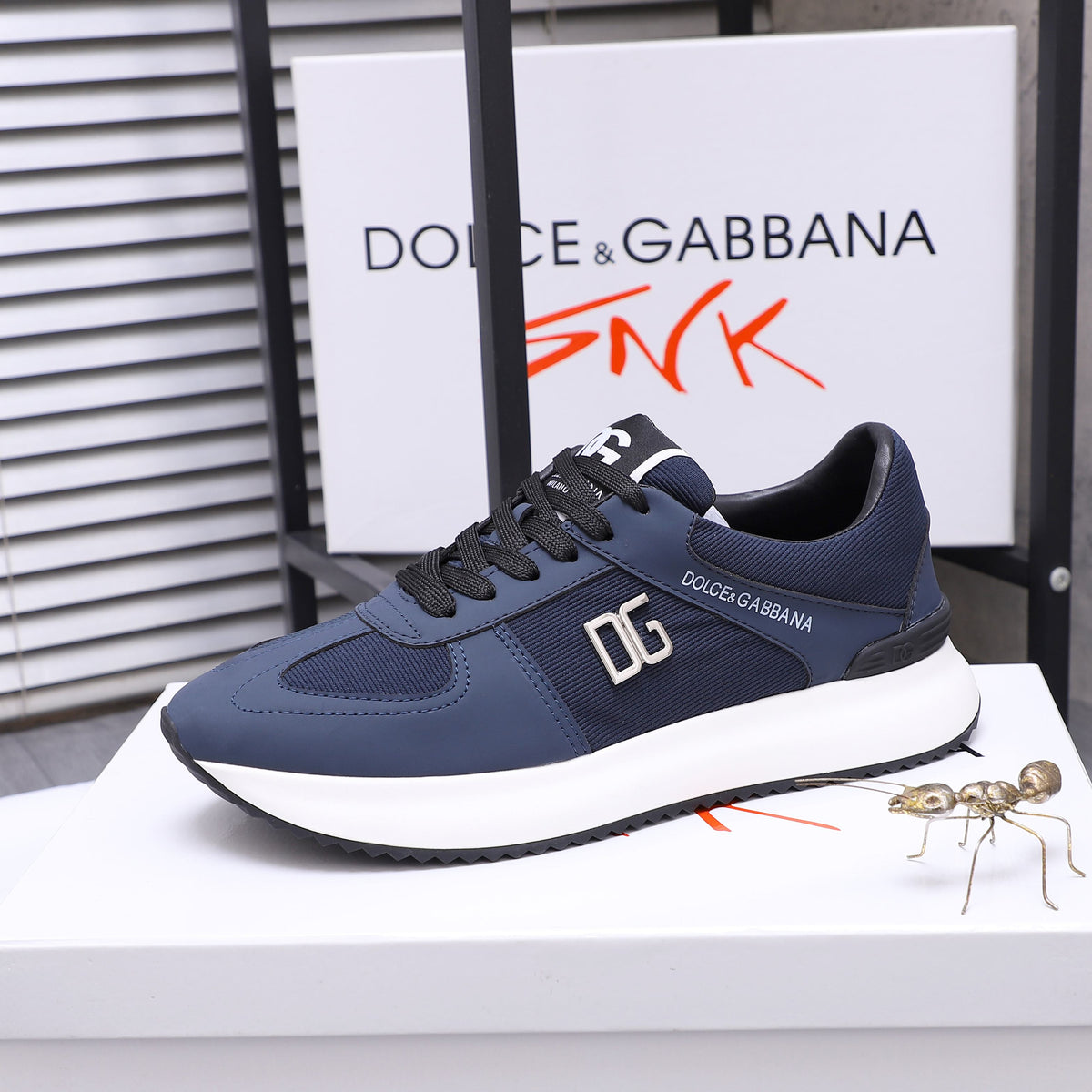 Dolce & Gabbana DG Men's Lace-Up Casual Shoes
