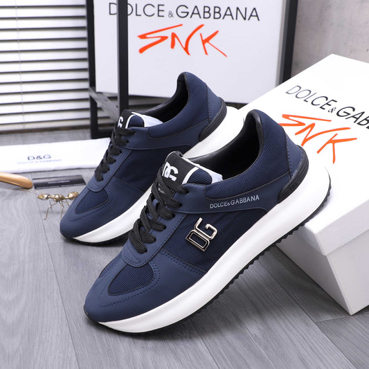 Dolce & Gabbana DG Men's Lace-Up Casual Shoes