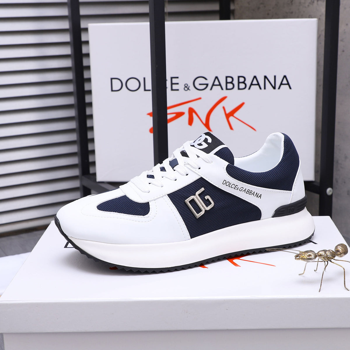 Dolce & Gabbana DG Men's Lace-Up Casual Shoes