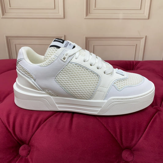 Dolce & Gabbana DG Heavy-Craft Calfskin Sneakers with 5D Accents