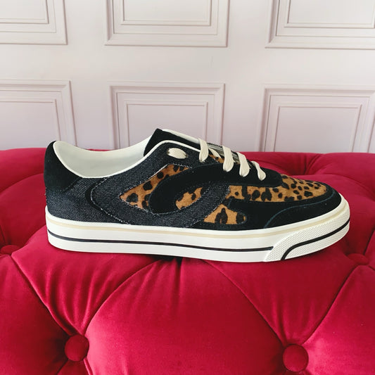 Dolce & Gabbana DG Heavy-Craft Calfskin Sneakers with 5D Accents