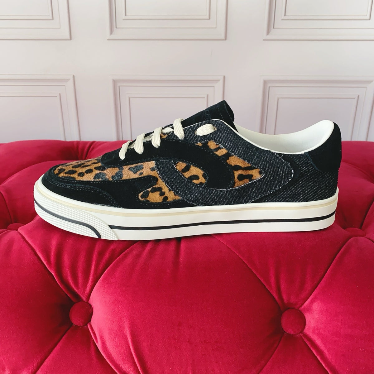 Dolce & Gabbana DG Heavy-Craft Calfskin Sneakers with 5D Accents
