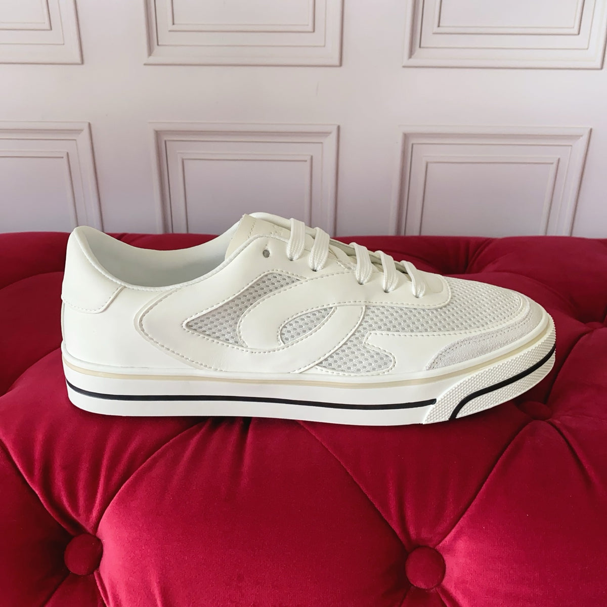 Dolce & Gabbana DG Heavy-Craft Calfskin Sneakers with 5D Accents