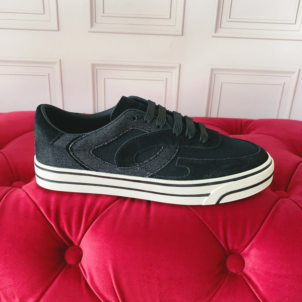 Dolce & Gabbana DG Heavy-Craft Calfskin Sneakers with 5D Accents