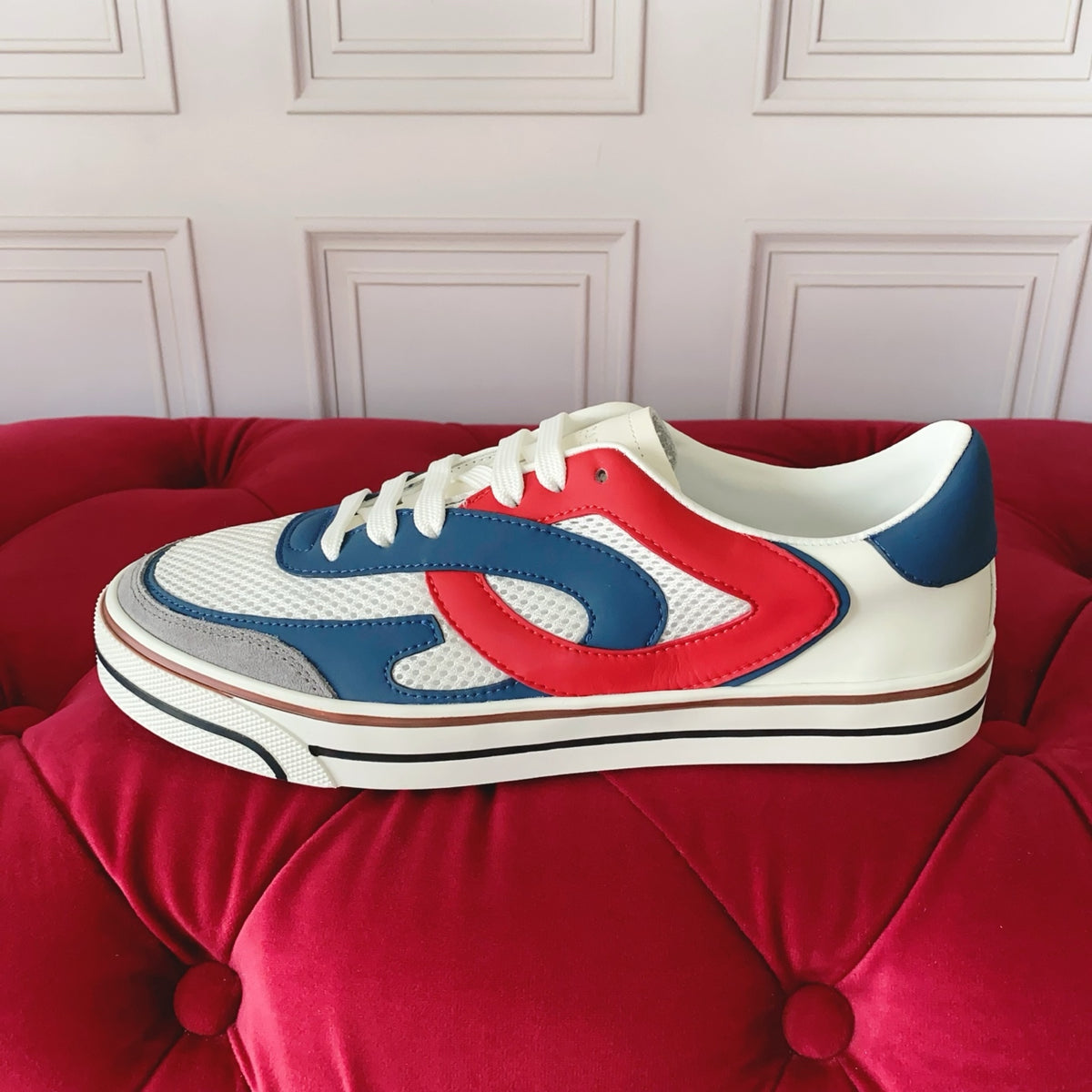 Dolce & Gabbana DG Heavy-Craft Calfskin Sneakers with 5D Accents
