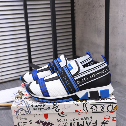 Dolce & Gabbana DG Couple's Suede Casual Sneakers