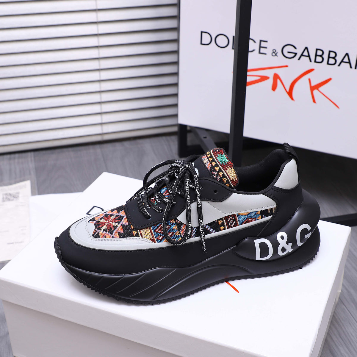 Dolce & Gabbana DG Couple's Suede Casual Sneakers