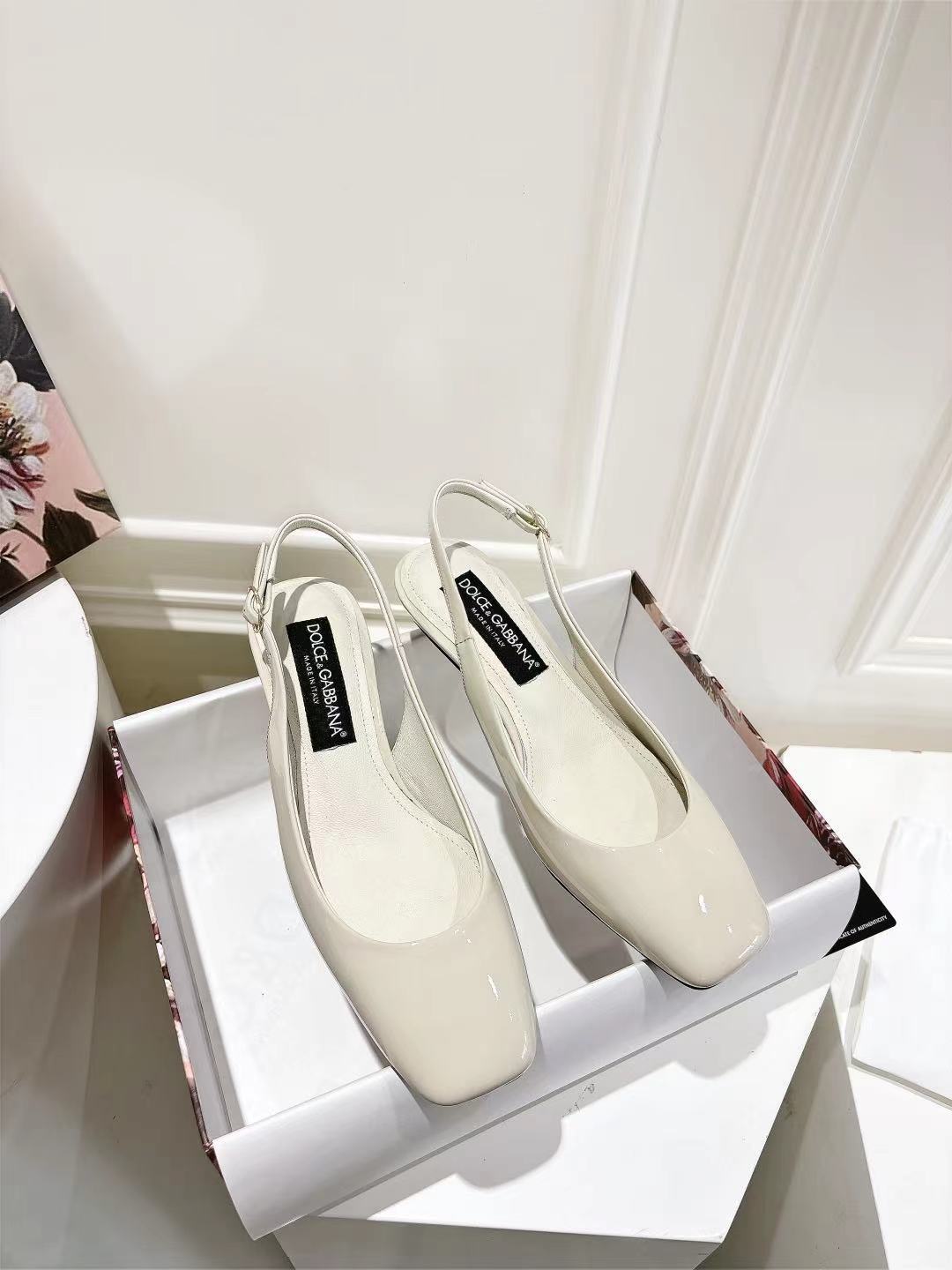 Dolce & Gabbana DG Women's Patent-Leather Heels