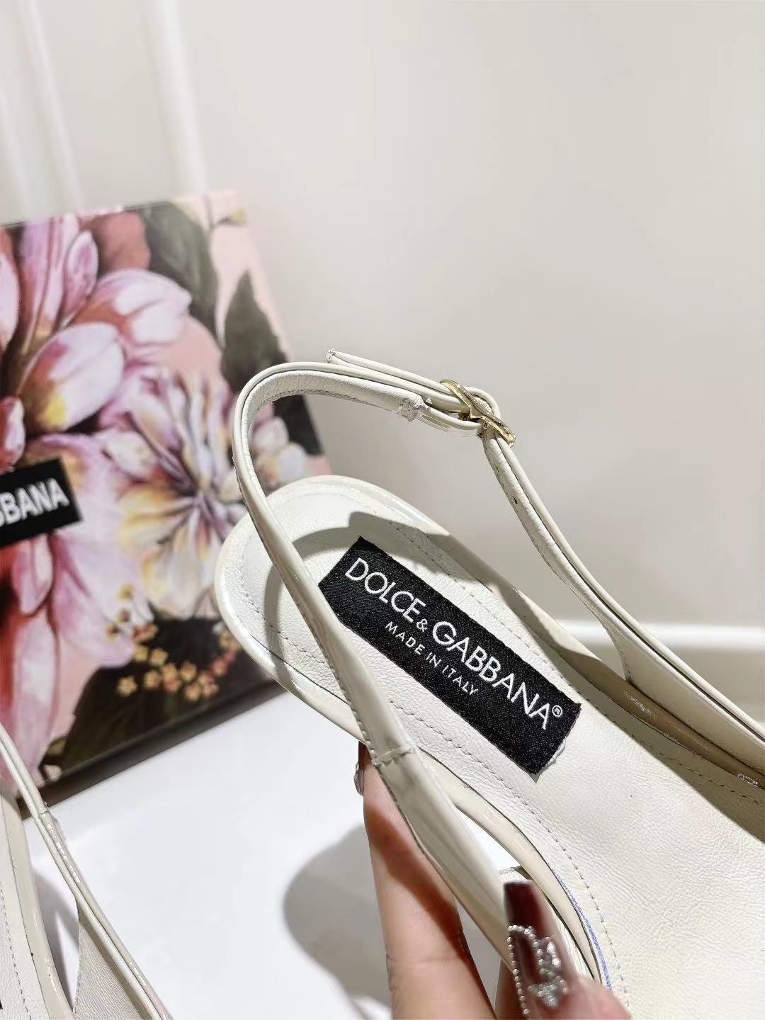 Dolce & Gabbana DG Women's Patent-Leather Heels