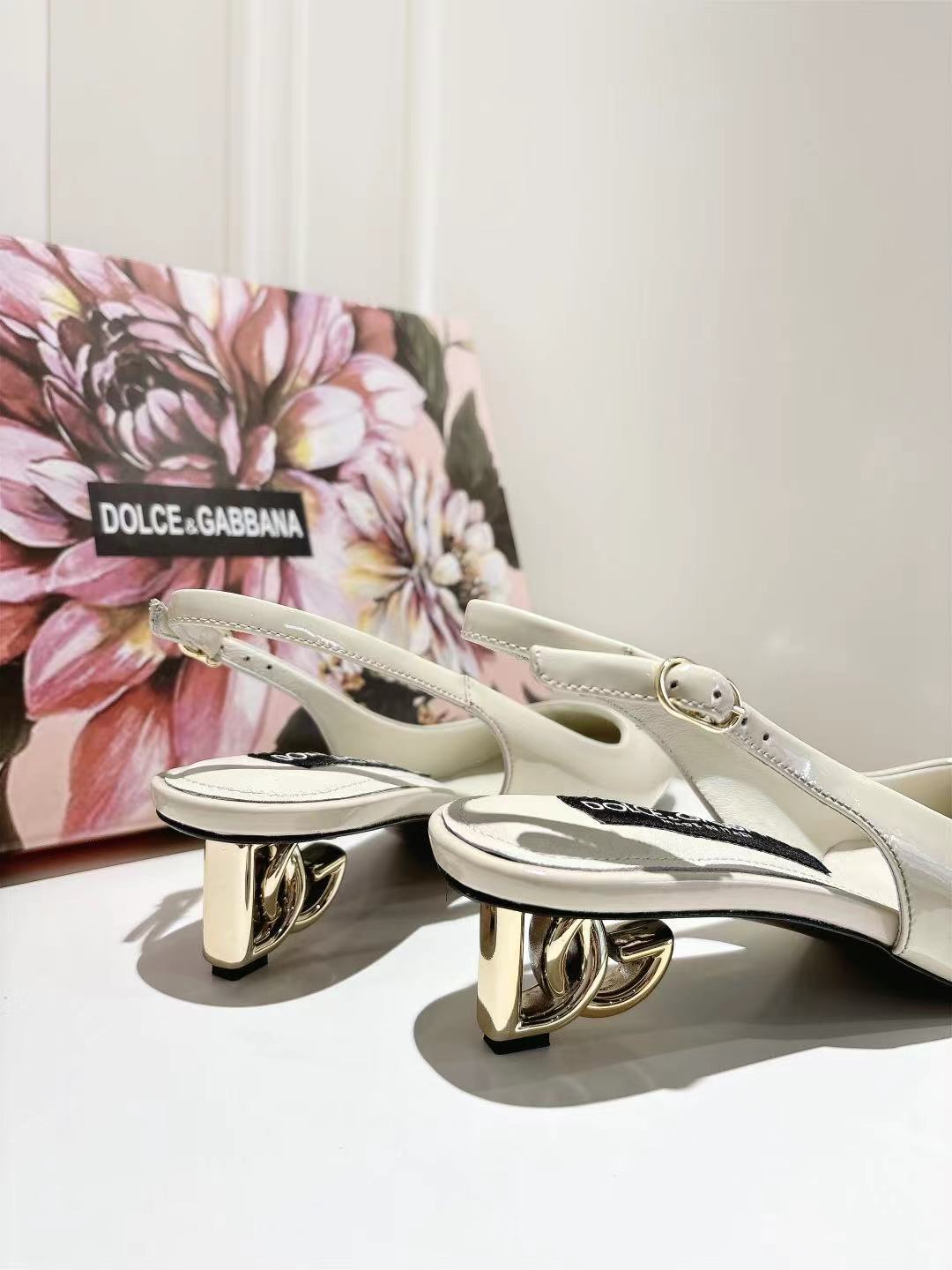 Dolce & Gabbana DG Women's Patent-Leather Heels