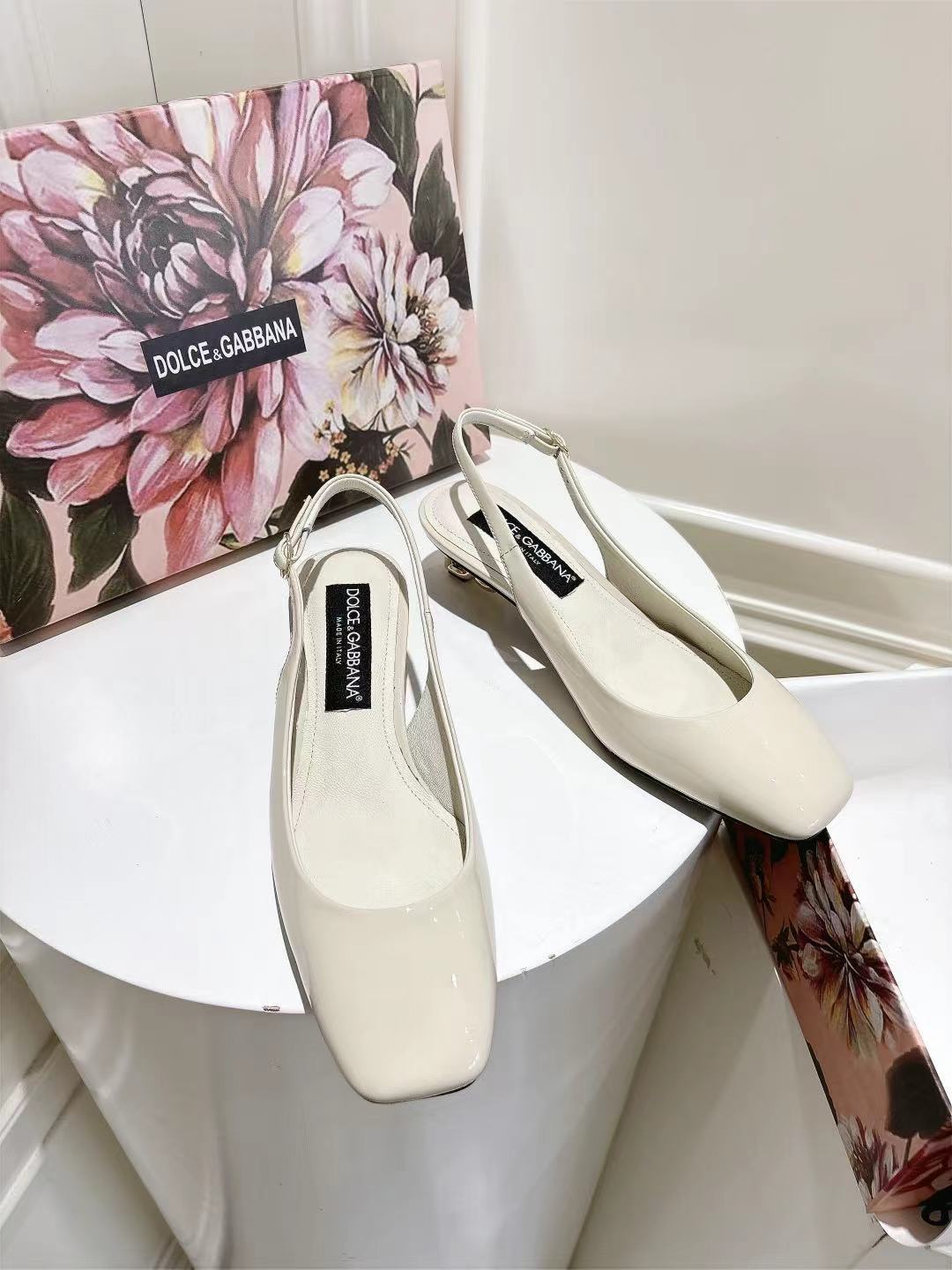 Dolce & Gabbana DG Women's Patent-Leather Heels