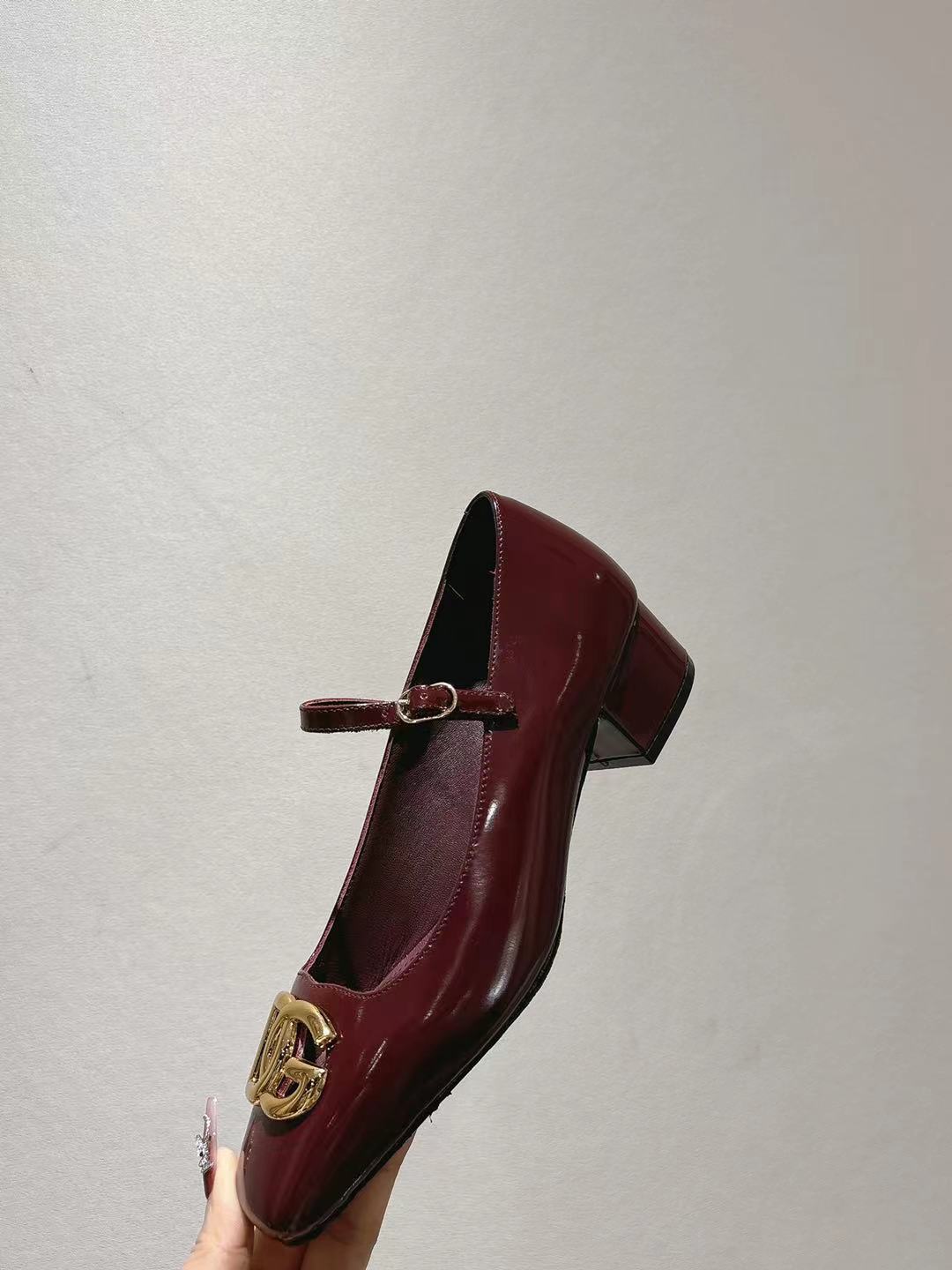 Dolce & Gabbana DG Women's Patent-Leather Heels