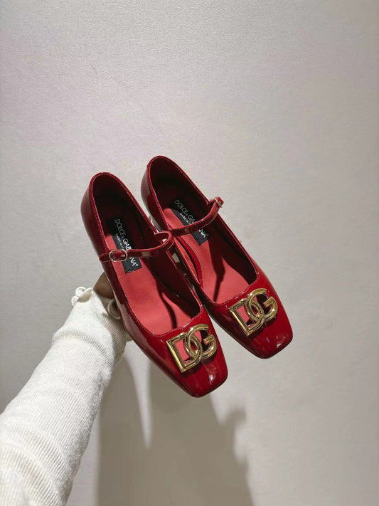 Dolce & Gabbana DG Women's Patent-Leather Heels