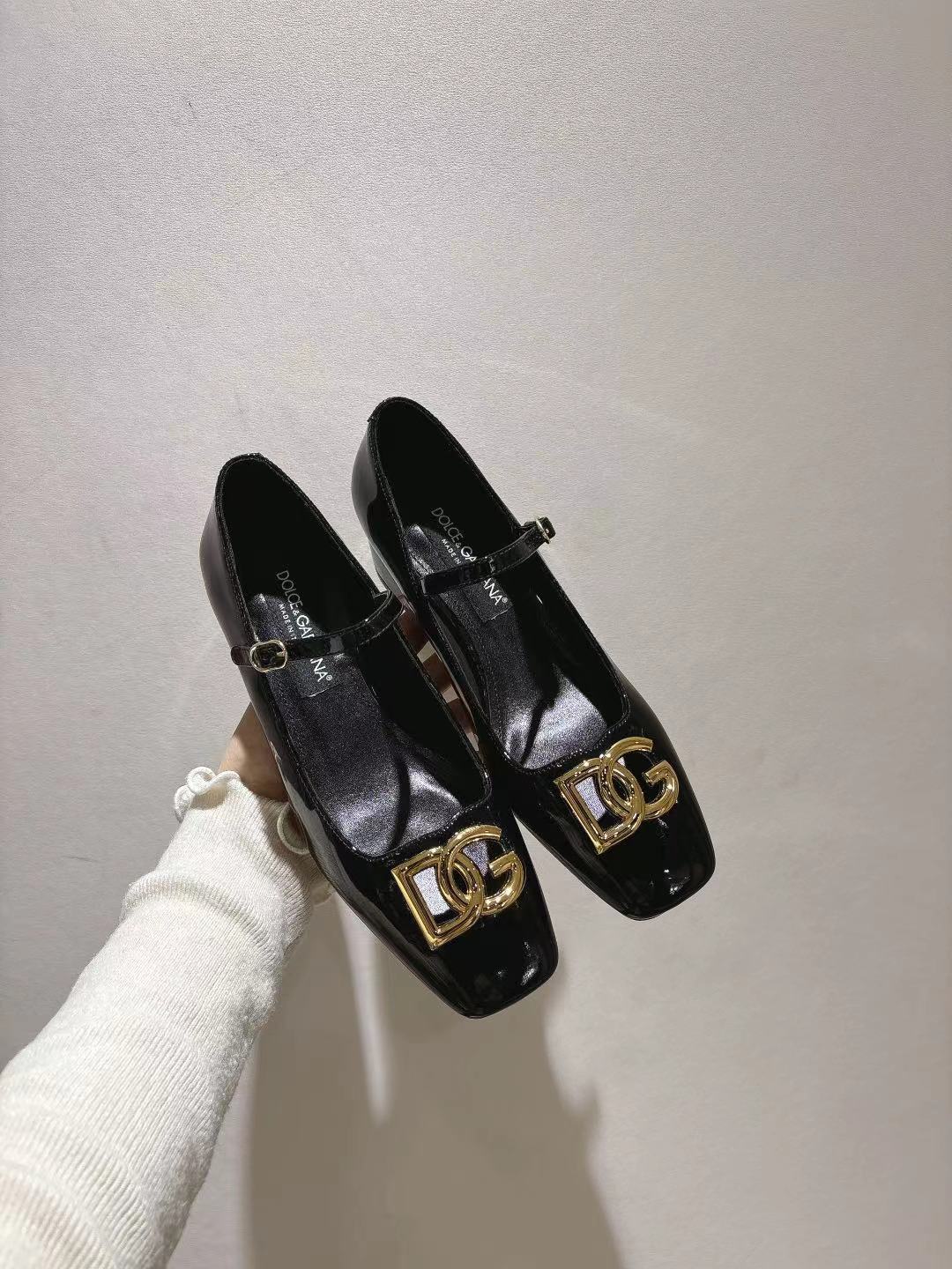 Dolce & Gabbana DG Women's Patent-Leather Heels