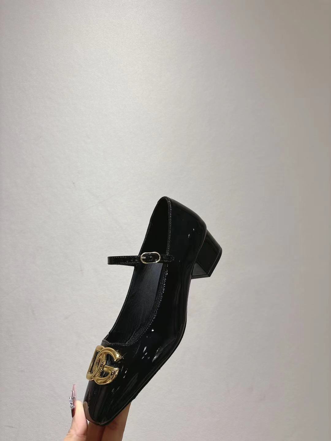 Dolce & Gabbana DG Women's Patent-Leather Heels
