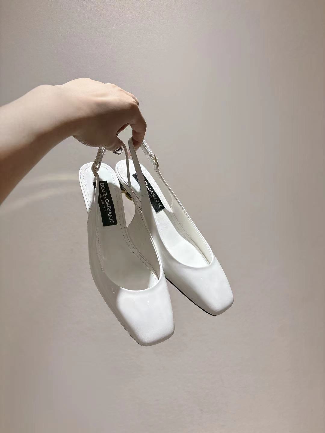 Dolce & Gabbana DG Women's Patent-Leather Heels