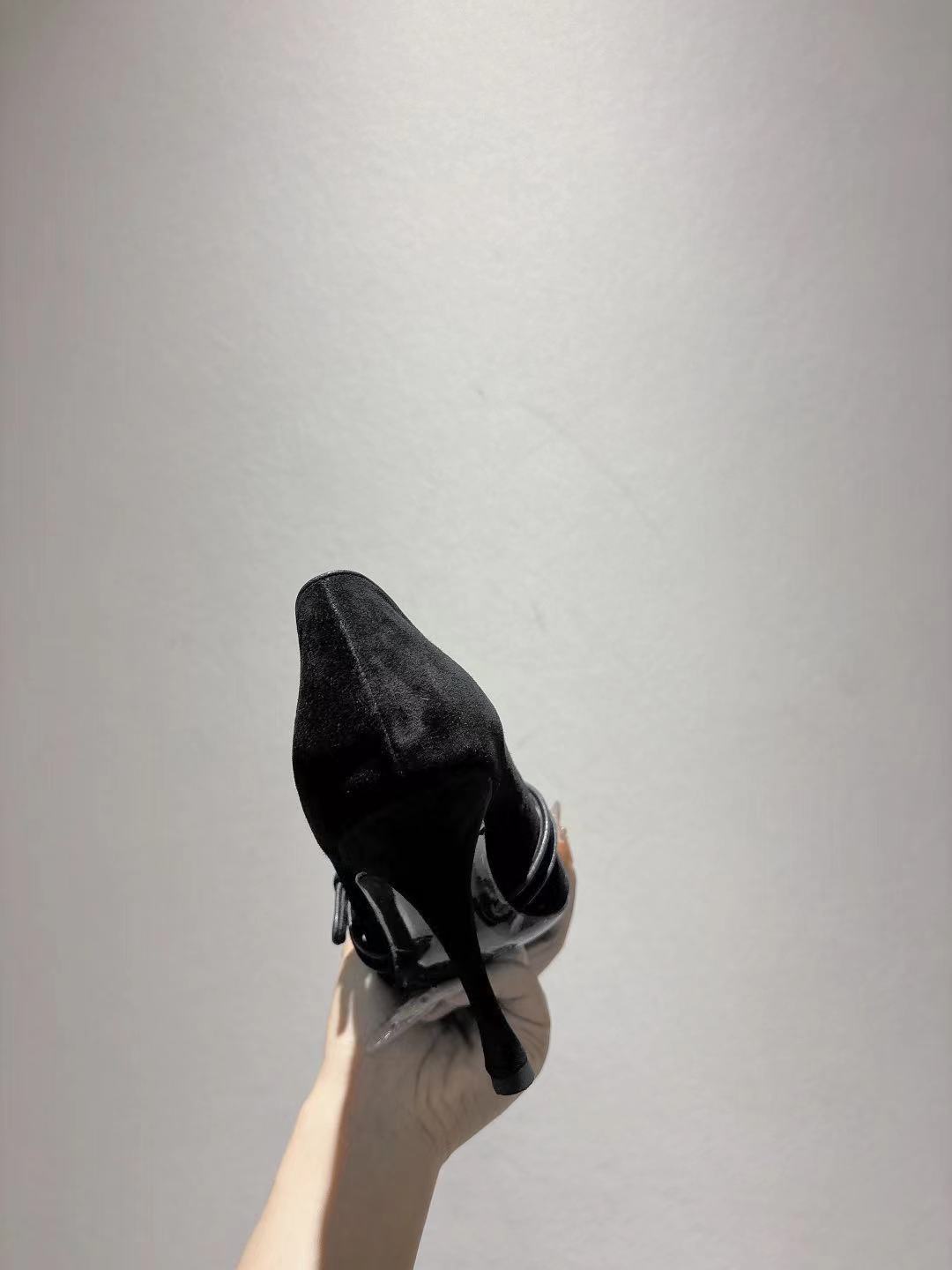 Dolce & Gabbana DG Women's Pointed-Toe Leather Heels