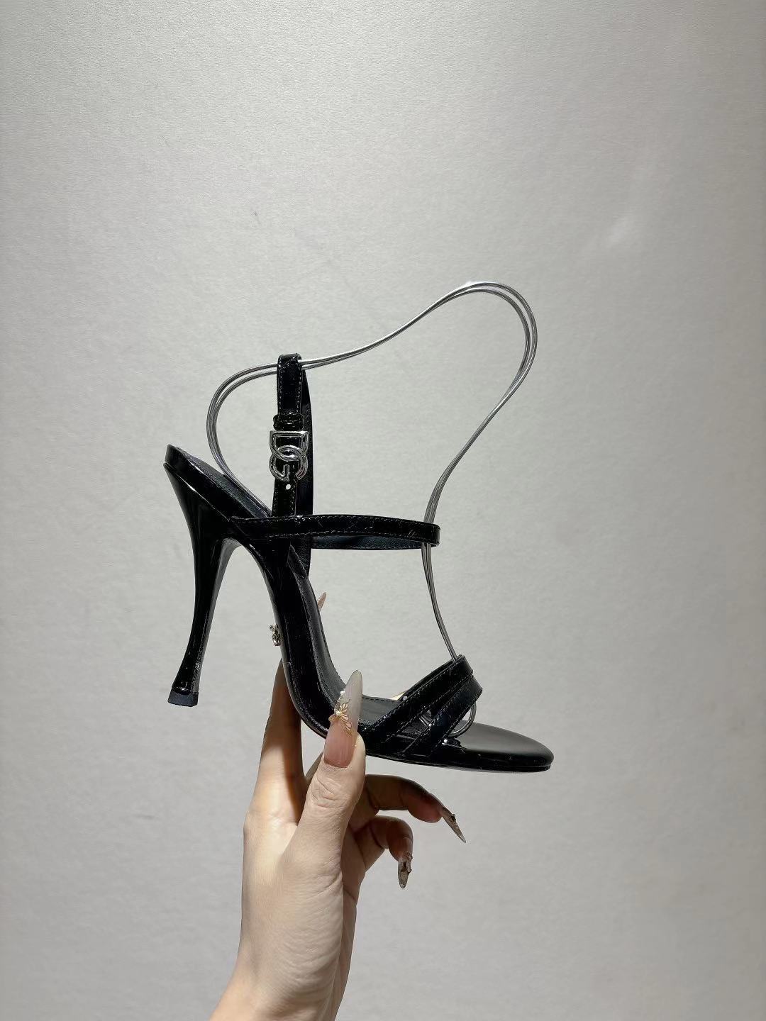 Dolce & Gabbana DG Women's Patent-Leather Heels