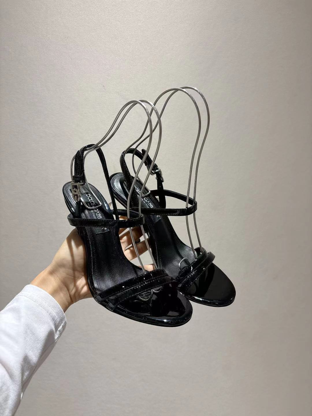 Dolce & Gabbana DG Women's Patent-Leather Heels