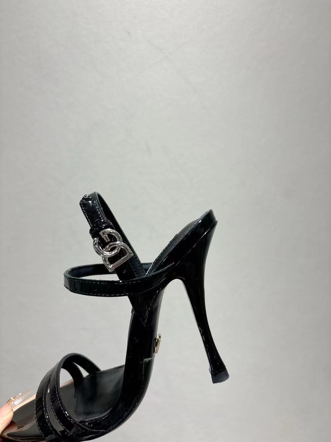Dolce & Gabbana DG Women's Patent-Leather Heels