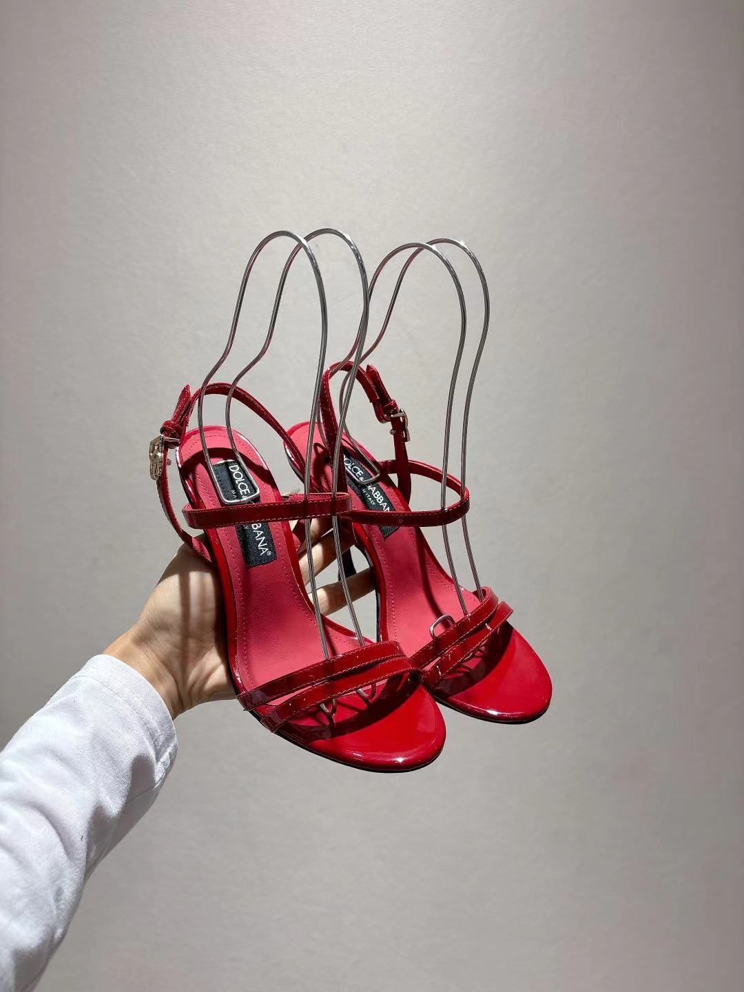 Dolce & Gabbana DG Women's Patent-Leather Heels