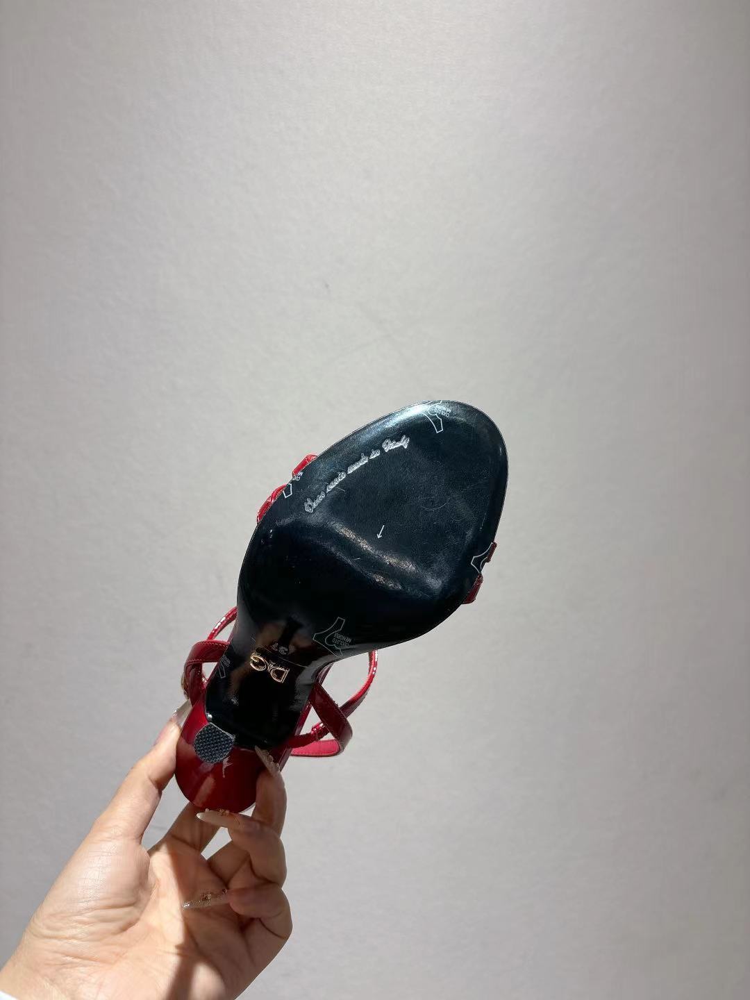 Dolce & Gabbana DG Women's Patent-Leather Heels
